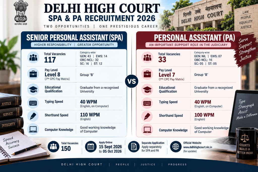 Delhi High Court SPA vs PA Comparison