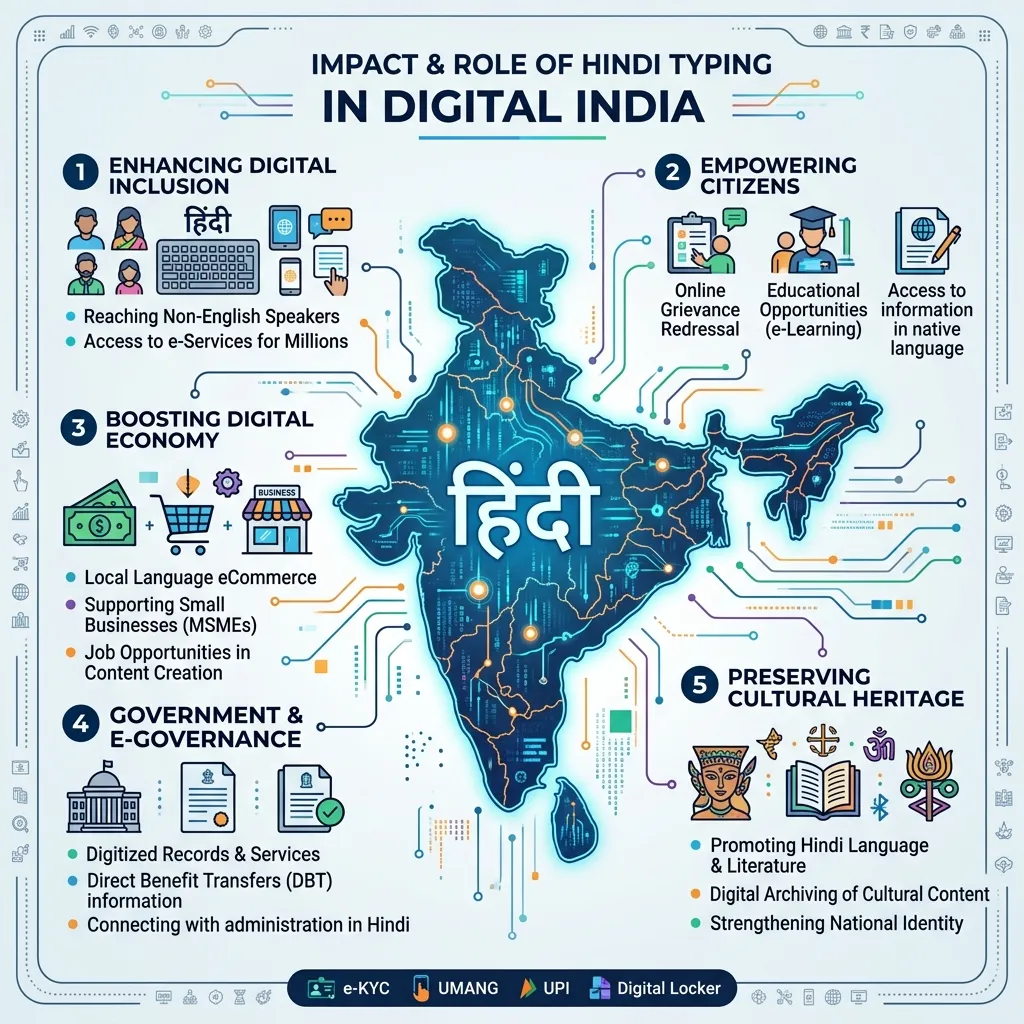 The Growing Role of Hindi Typing in the Digital India Campaign